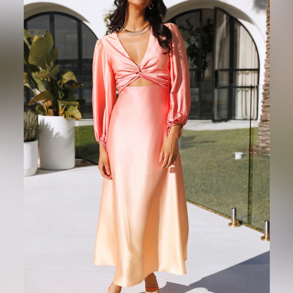 Summer Ombré Maxi Dress